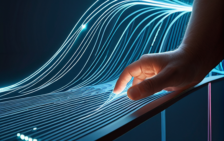 **Prompt:** A conceptual and elegant visual representing the transformation of complex financial data into clear, understandable narratives. Abstract glowing lines and shapes emerge from dense financial charts and numbers, forming a smooth, flowing path or story arc. A professional hand subtly guides this transformation, symbolizing the art of sculpting information for clarity. The atmosphere is intelligent, insightful, and modern, emphasizing simplicity from complexity. High detail, soft, sophisticated lighting.