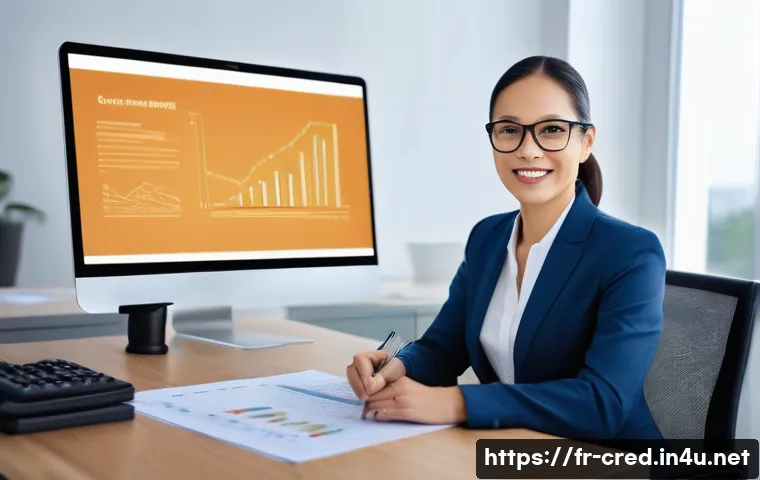 신용분석사와 부동산 금융의 연계성 - **Prompt:** "A credit analyst, a male or female professional in their late 30s to early 50s, is depi...